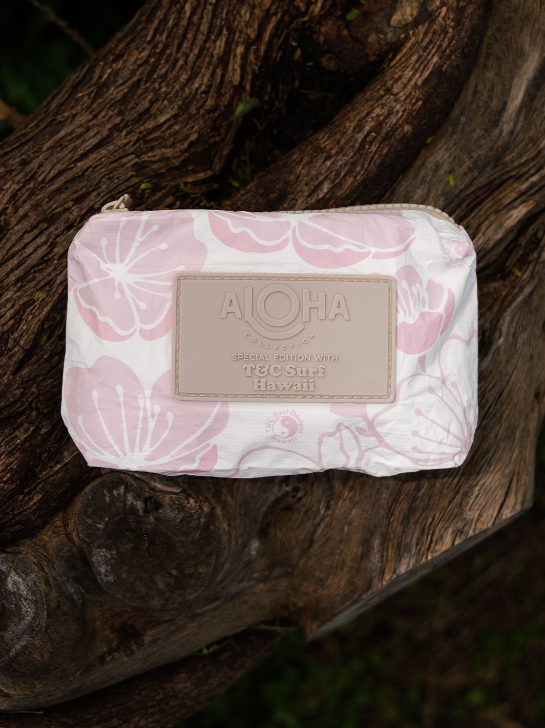 T&C Surf Designs Aloha Collection Cherry Sakura Mini Pouch,