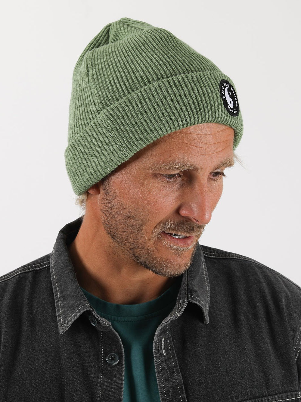 Australia OG Beanie Olive - T&C Surf Designs