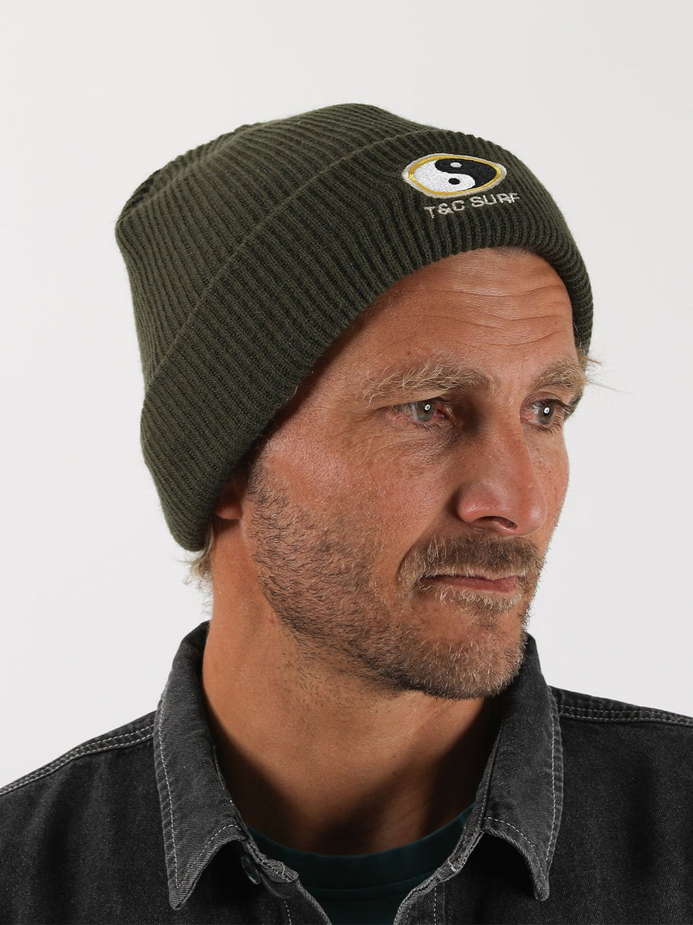 Australia Cylinder Beanie Military - T&C Surf Designs