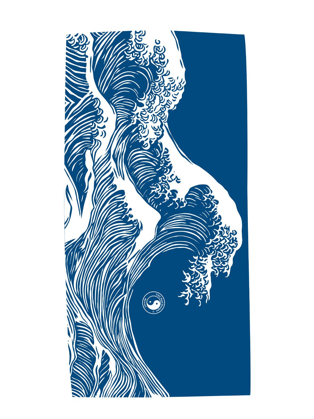 T&C Surf Designs Aloha Waves Microfiber Towel,