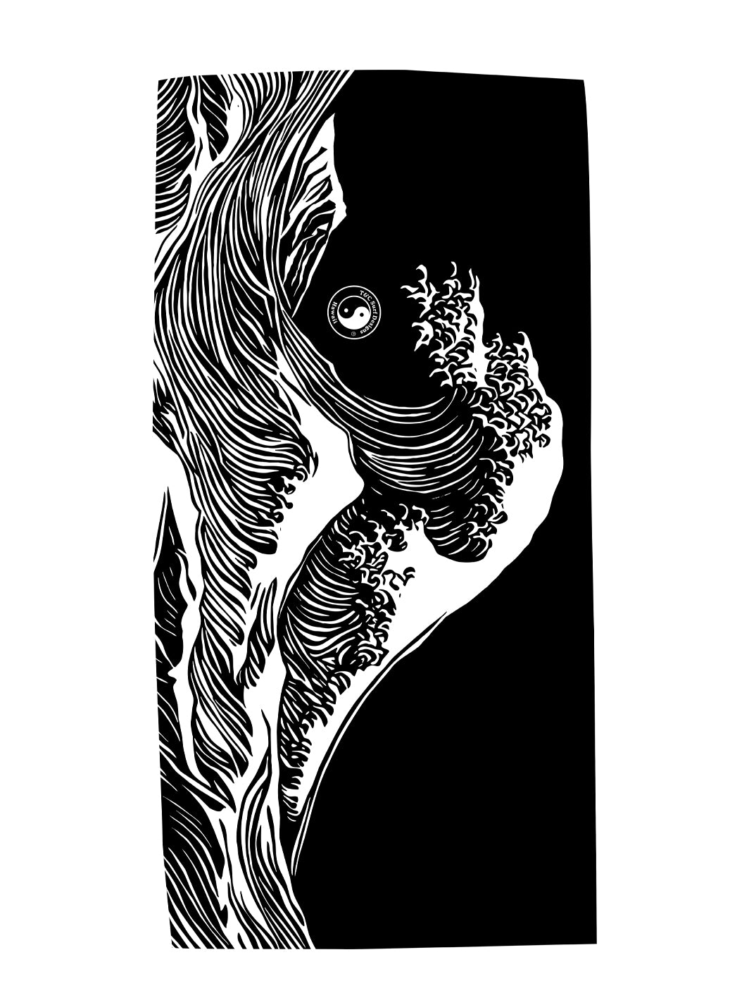 T&C Surf Designs Aloha Waves Microfiber Towel,