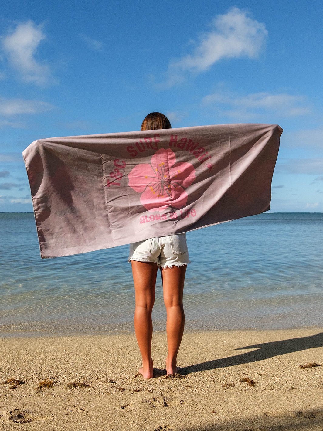 T&C Surf Designs Balance of Flowers Microfiber Towel,