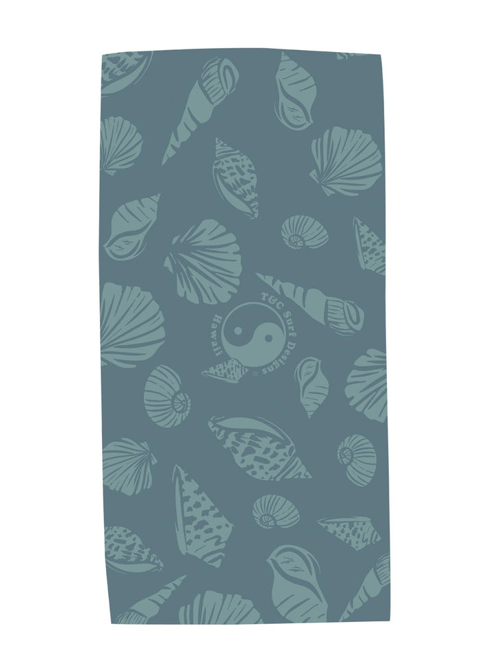 T&C Surf Designs Watercolor Shells Microfiber Towel,