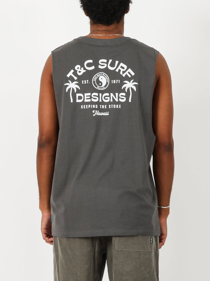 T&C Surf Designs Australia Still Stoked Muscle Tank,