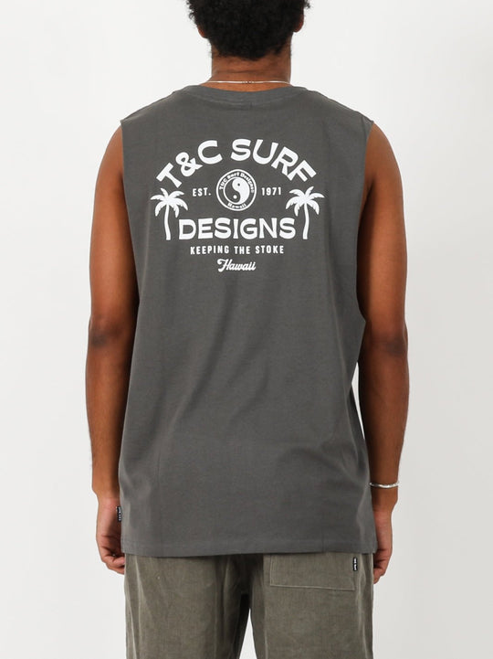 T&C Surf Designs T&C Surf Australia Still Stoked Muscle Tank,