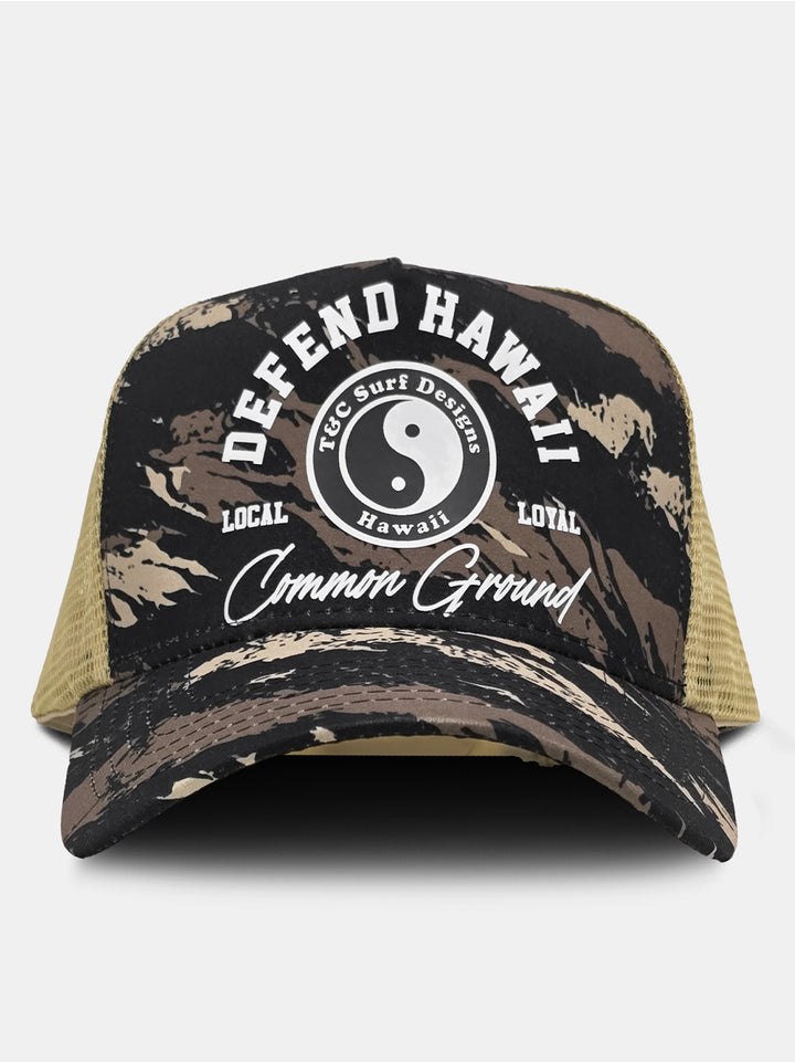 Defend Hawaii x T&C Surf Common Ground Cap
