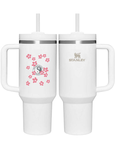 T&C Surf Designs T&C Surf 40 oz Plum Blossom Stanley Quencher H2.0 Flowstate™ Tumbler, 