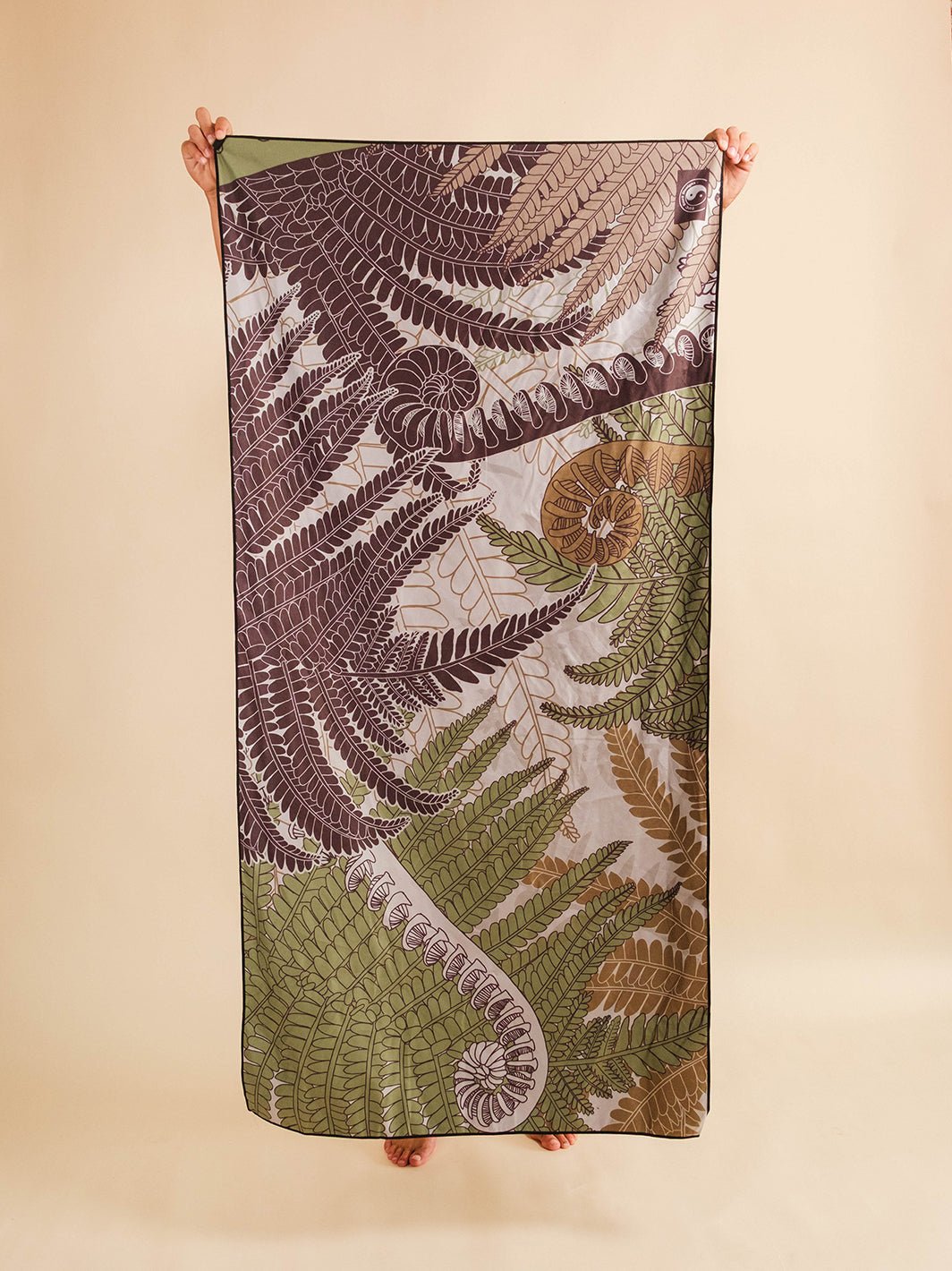 Fern Camo Microfiber Towel - T&C Surf Designs