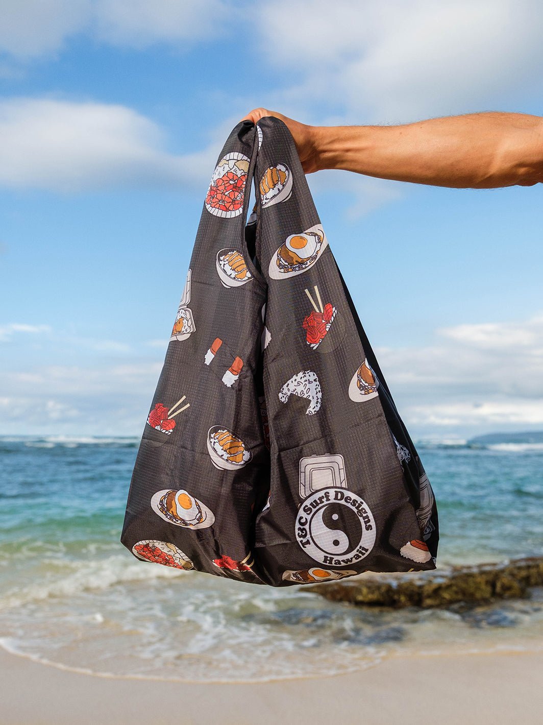 Plate Lunch Reusable Tote Bag - T&C Surf Designs