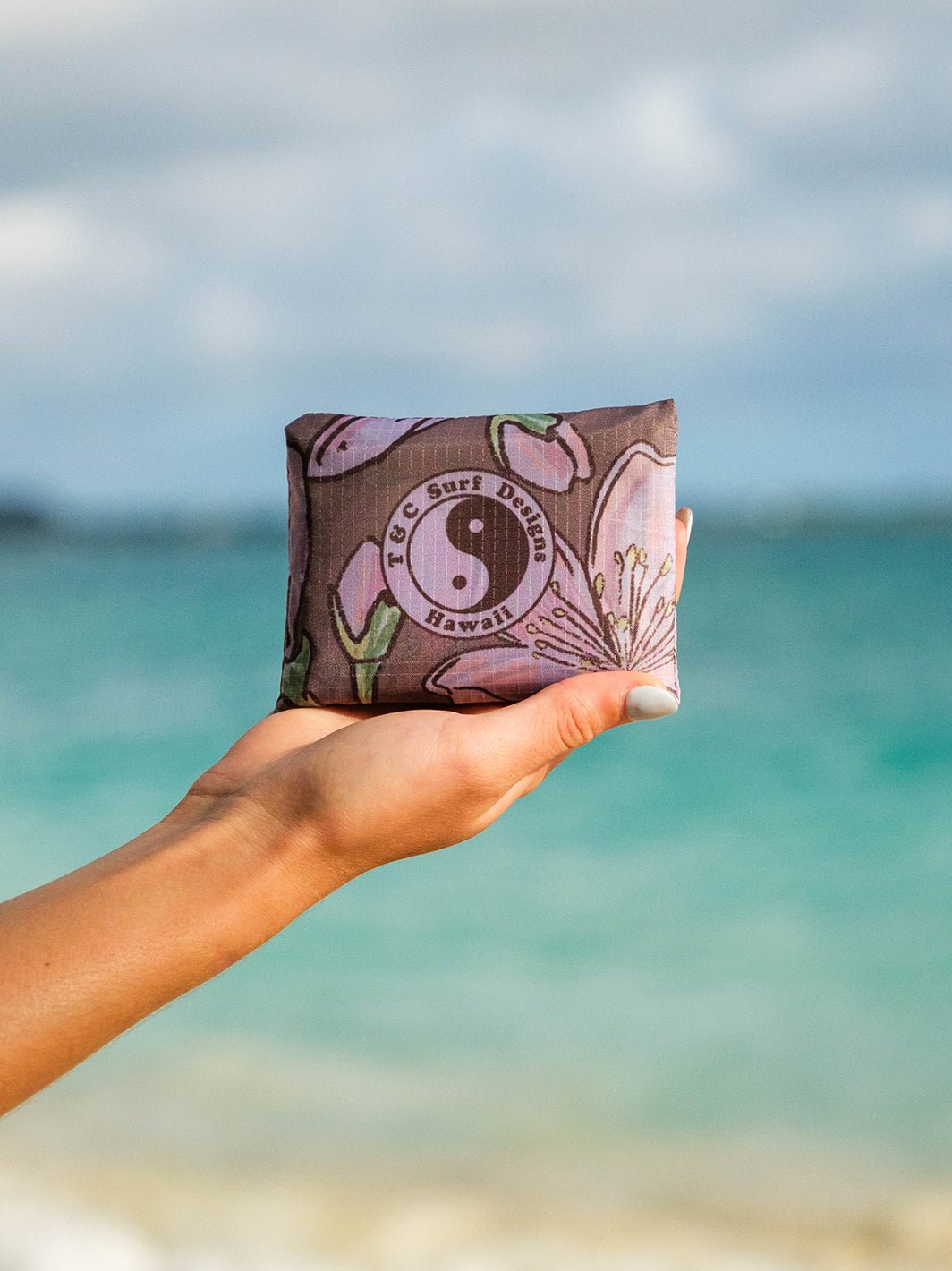 Sakura Sketch Reusable Tote Bag - T&C Surf Designs