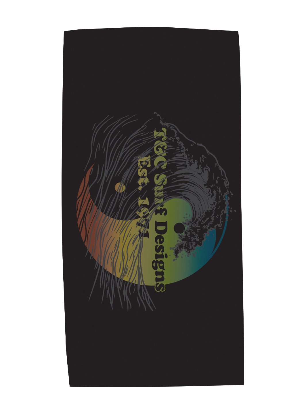 Logo Set Microfiber Towel - T&C Surf Designs