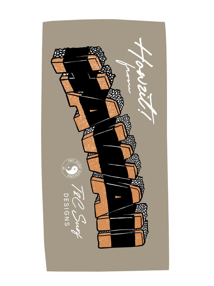 HI Postcard Microfiber Towel