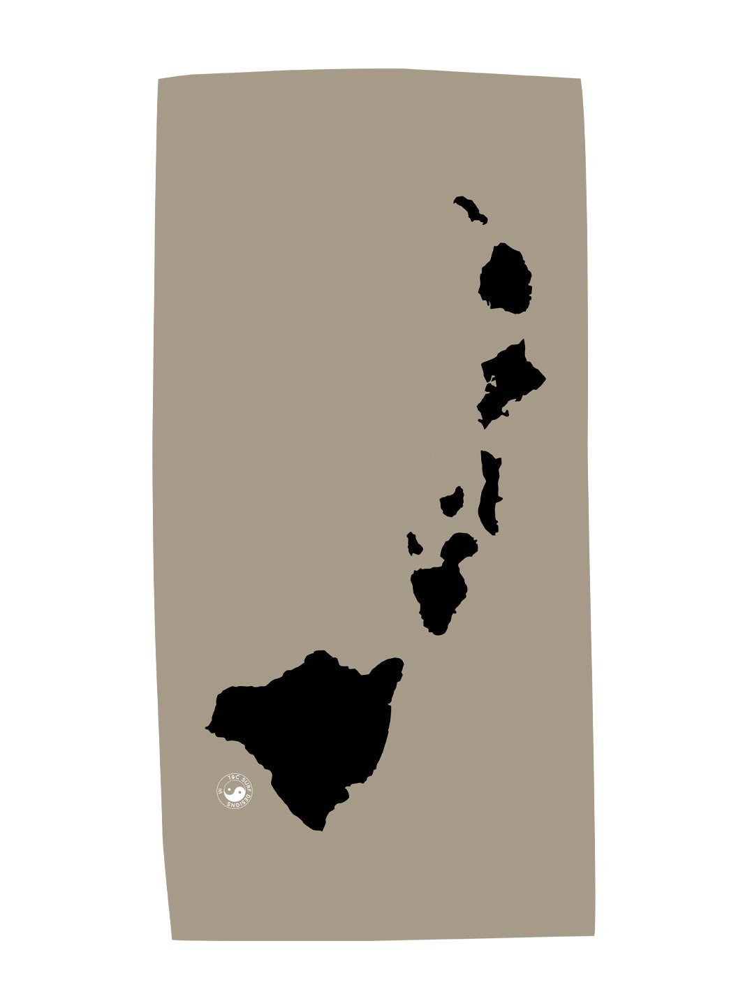 HI Postcard Microfiber Towel