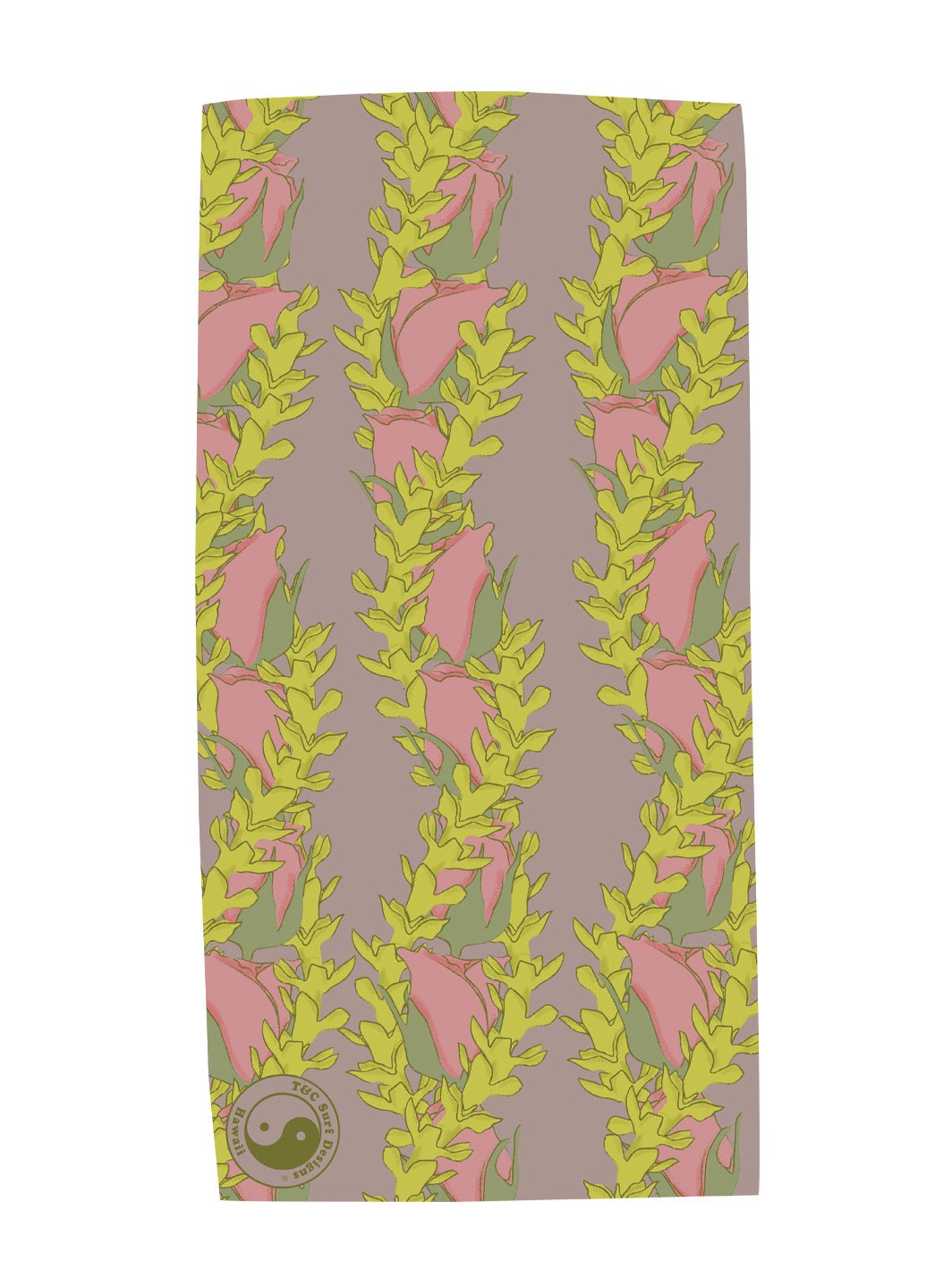 Simple Lei Microfiber Towel - T&C Surf Designs