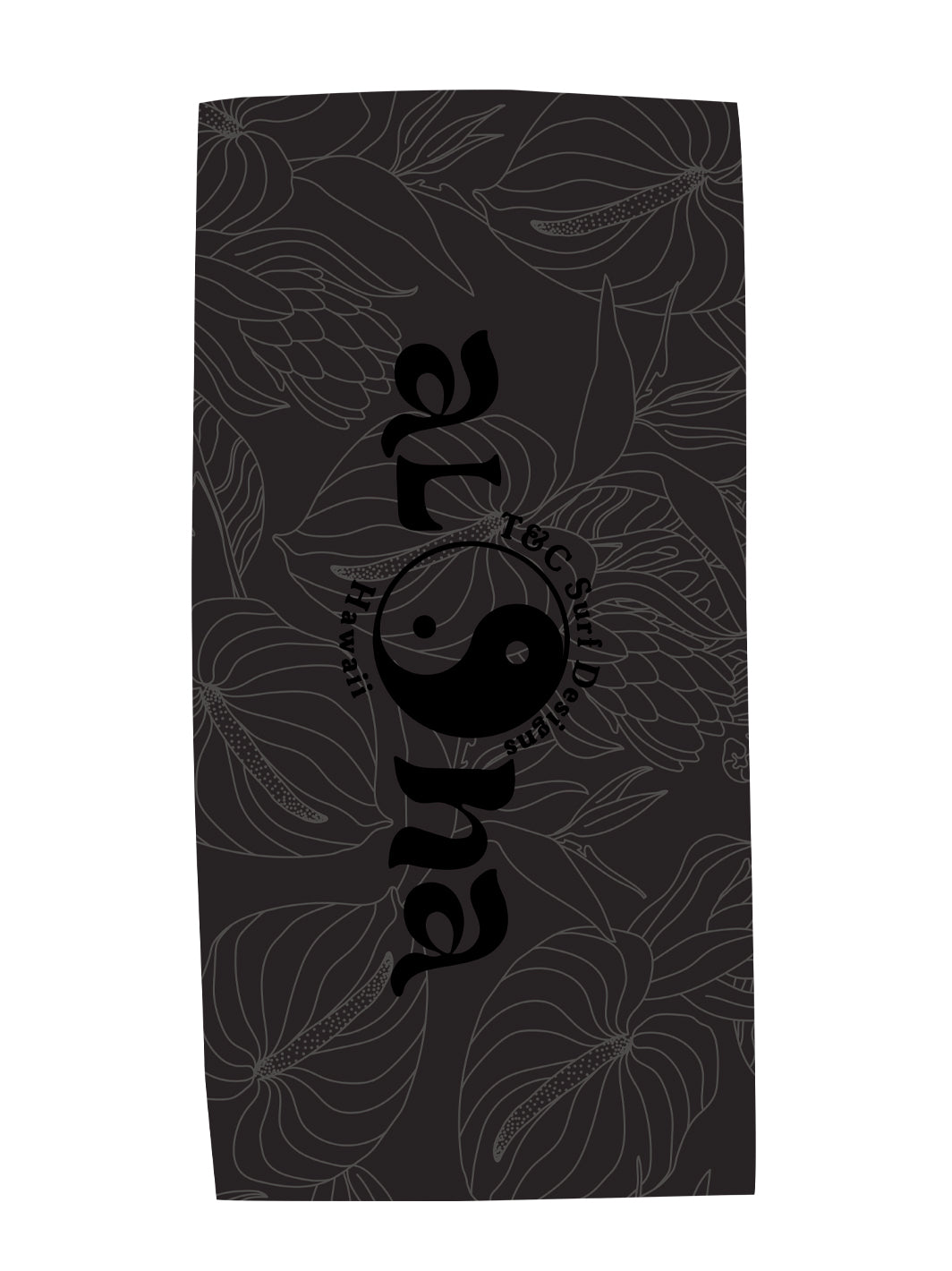 Line Anthurium Microfiber Towel - T&C Surf Designs