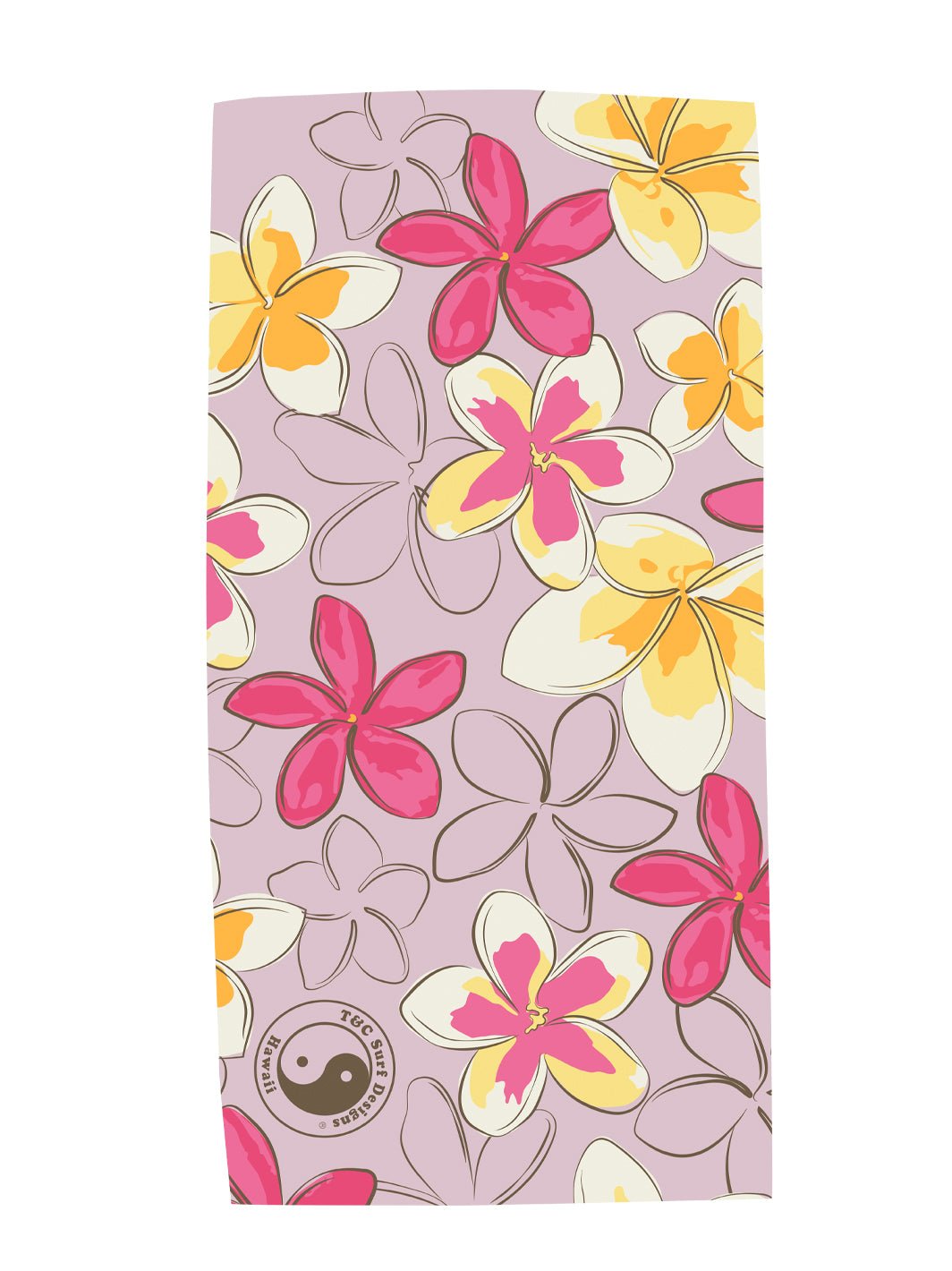 Pua Melia Microfiber Towel - T&C Surf Designs