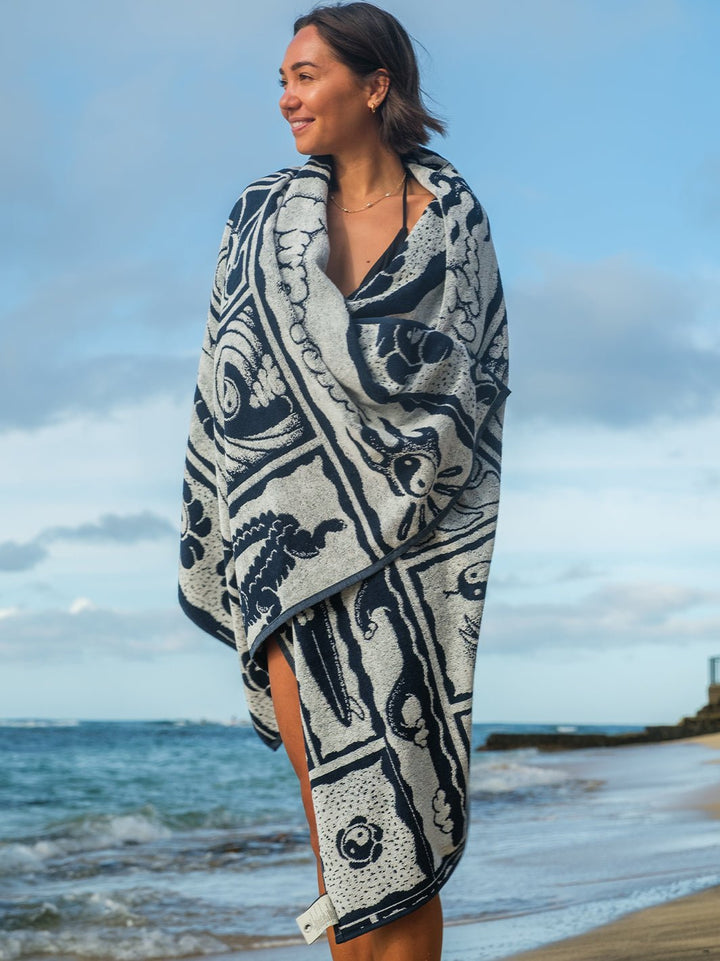 T&C Surf Designs Europe Kenny Camp Towel,