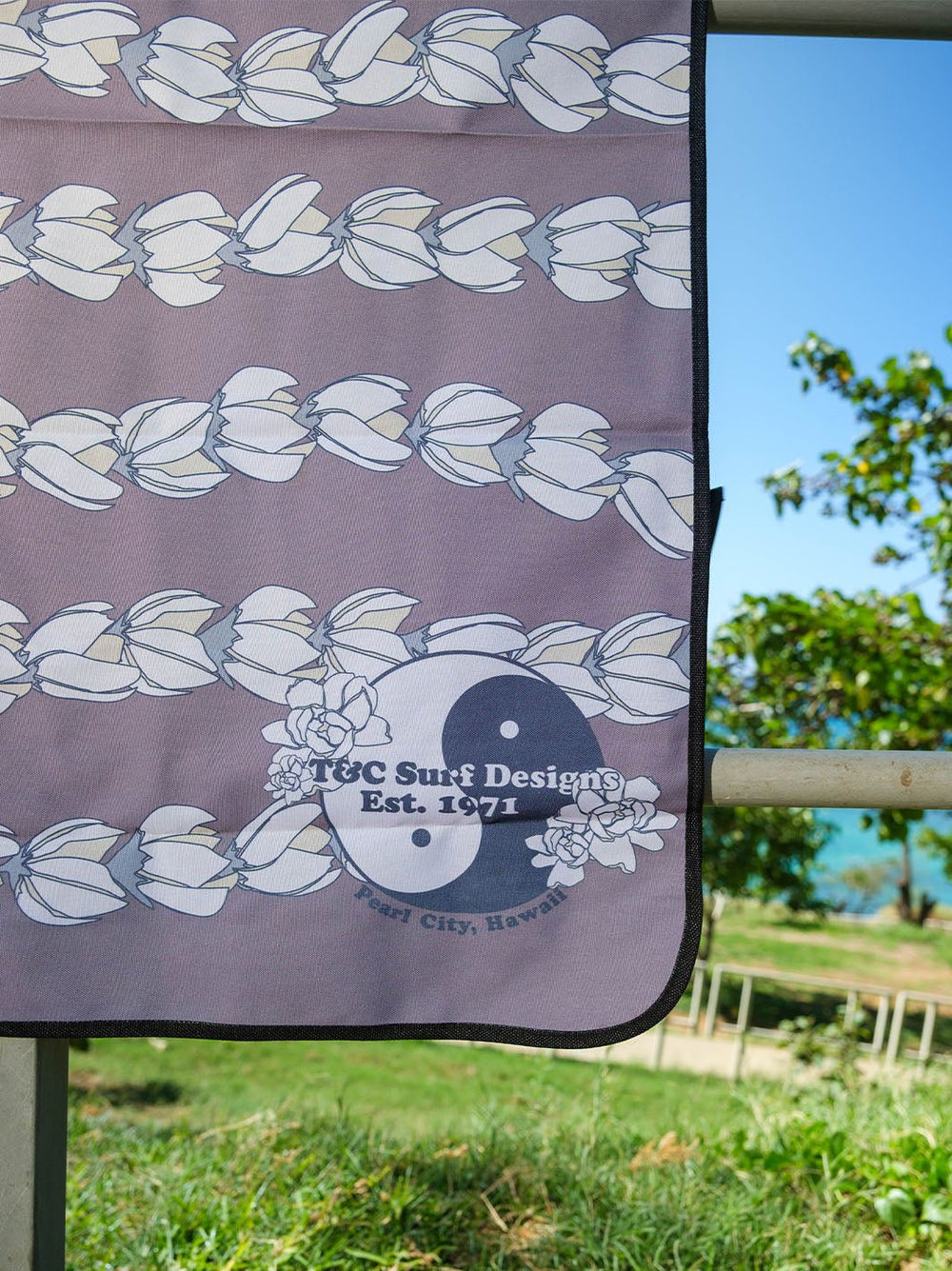 Pikake Pearl Thick Beach Mat - T&C Surf Designs