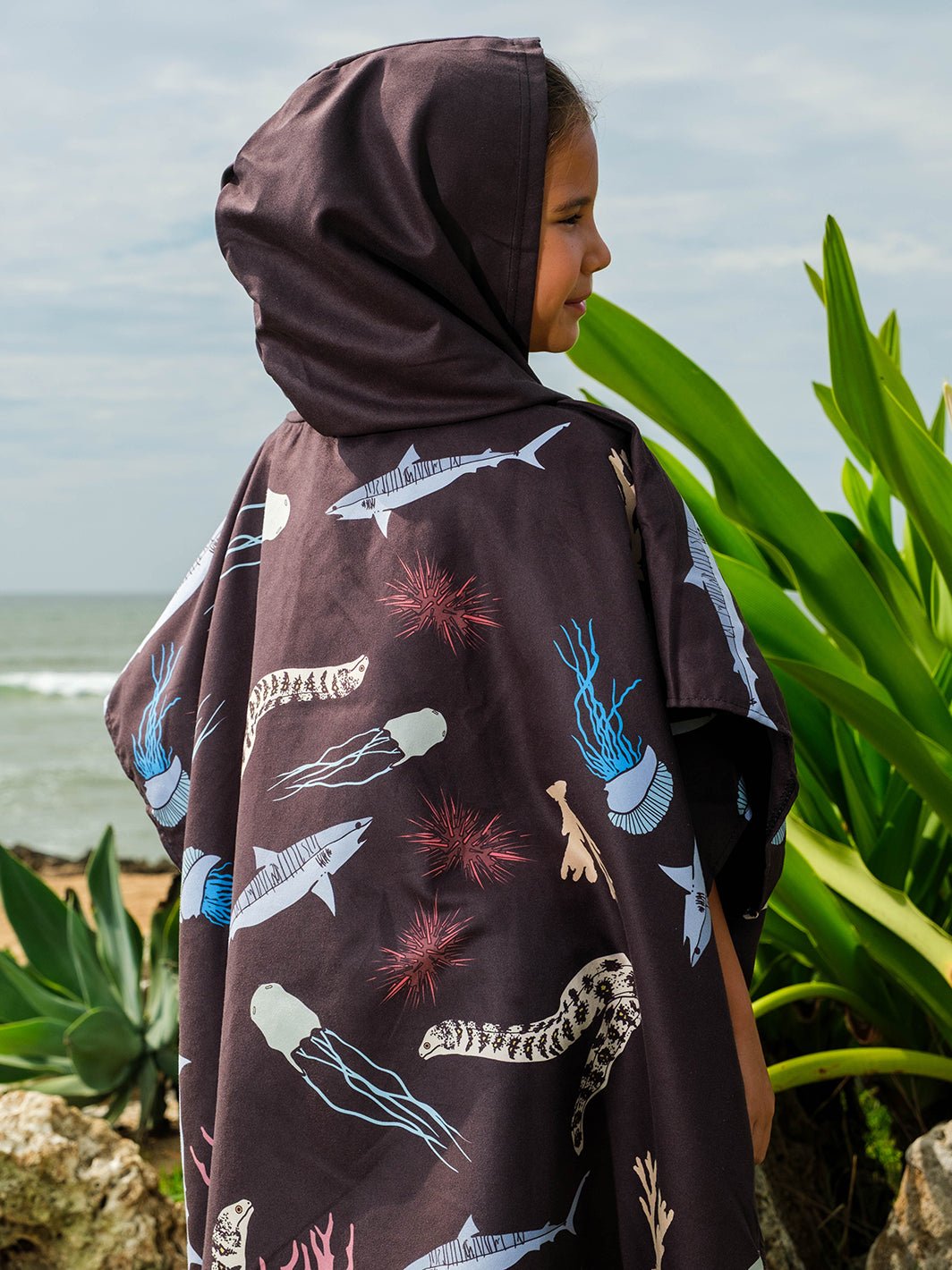 T&C Surf Designs Kids Chout Poncho,