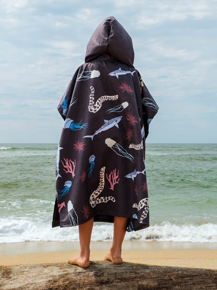 T&C Surf Designs Kids Chout Poncho,
