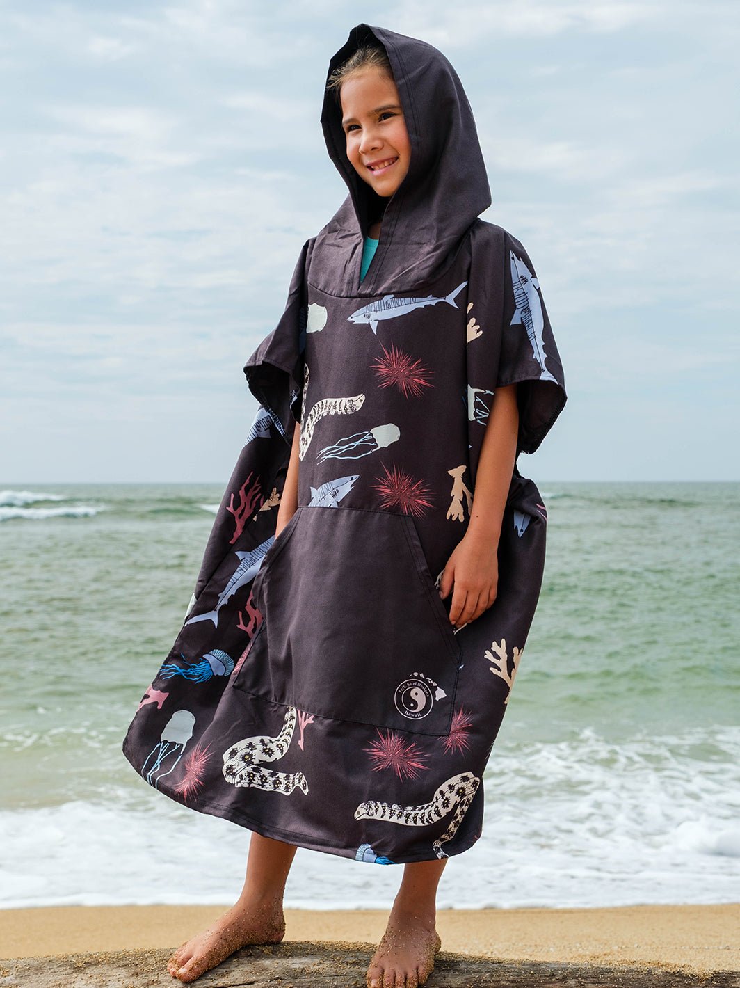 T&C Surf Designs Kids Chout Poncho,