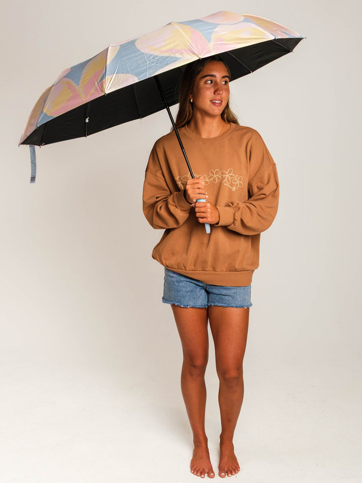 Watercolor Pua Melia Umbrella