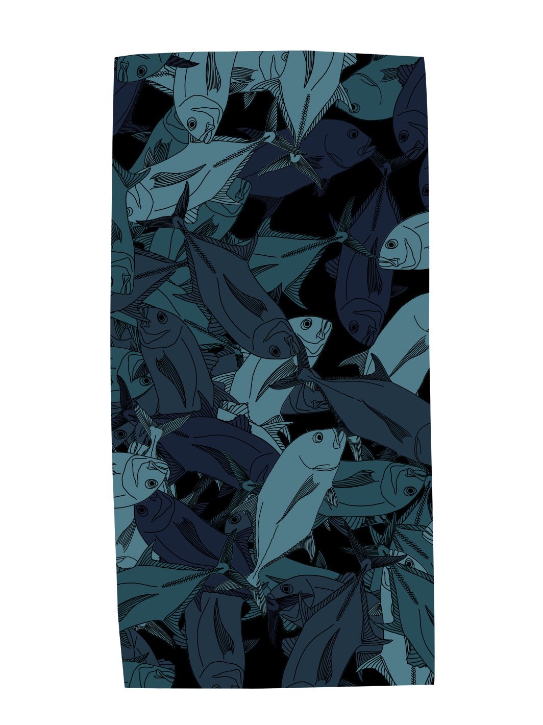 Ulua Sea Camo Microfiber Towel - T&C Surf Designs