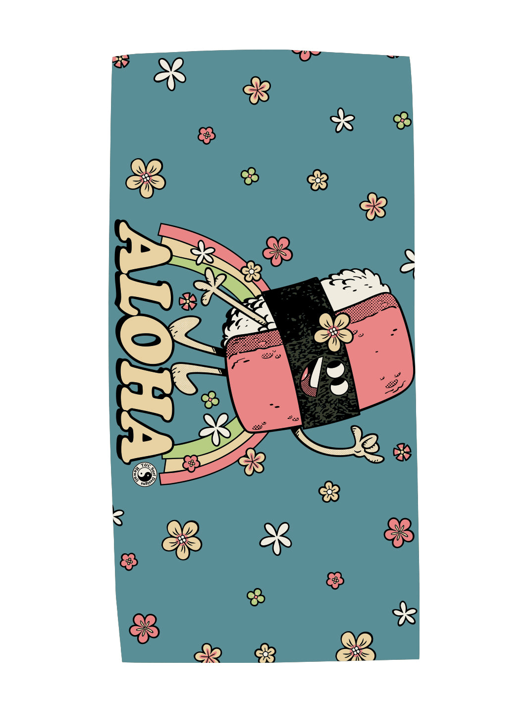T&C Surf Designs Aloha Musubi Microfiber Towel,