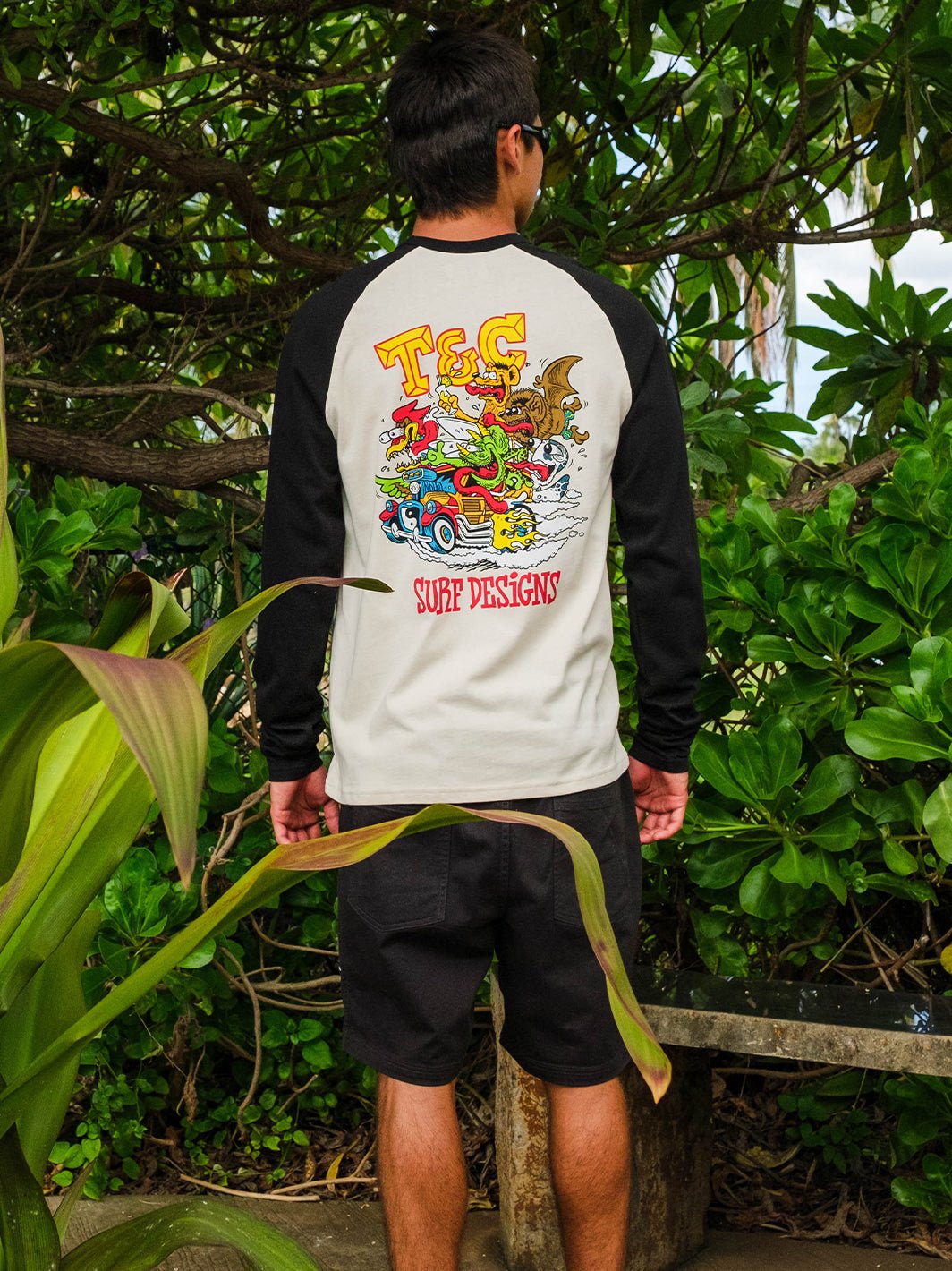 Europe Jon Fink Car Raglan - T&C Surf Designs