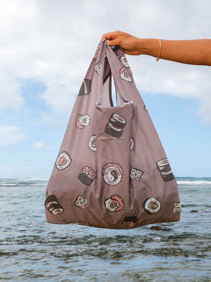 Roll Medium Tuck & Toss Reusable Tote Bag - T&C Surf Designs