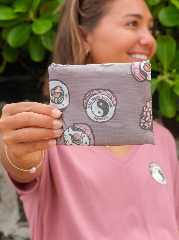 Roll Medium Tuck & Toss Reusable Tote Bag - T&C Surf Designs