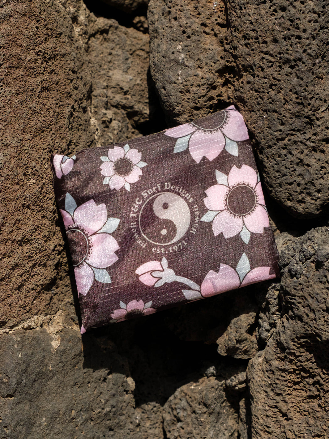 Sakura Trio Medium Tuck & Toss Reusable Tote Bag