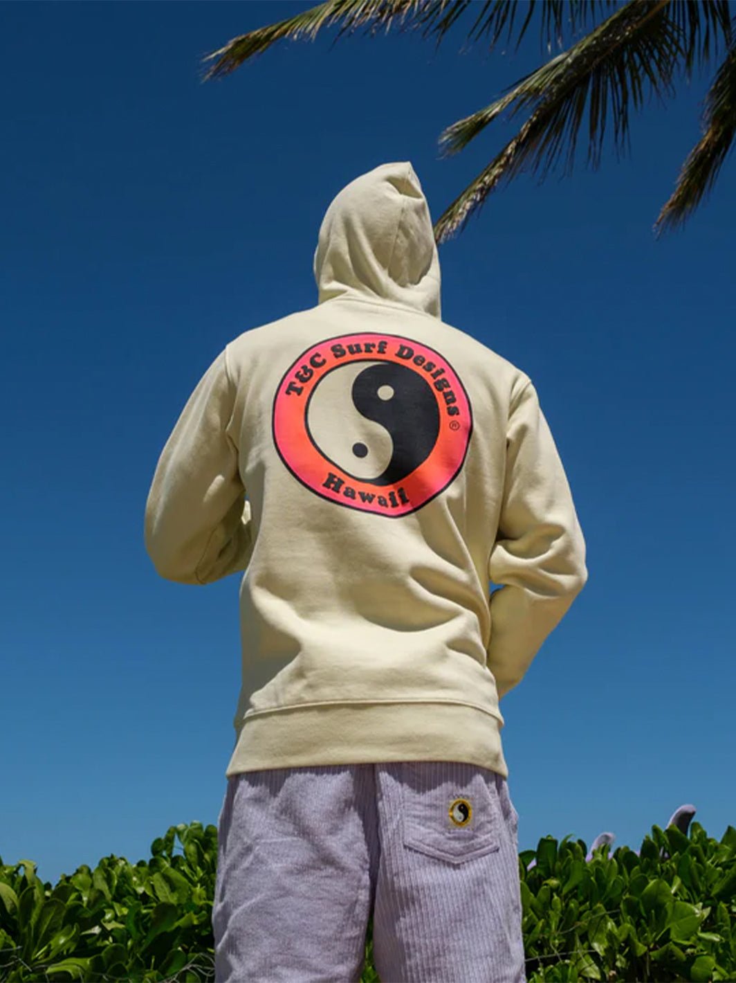 Europe Yin Yang Hooded Sweatshirt - T&C Surf Designs
