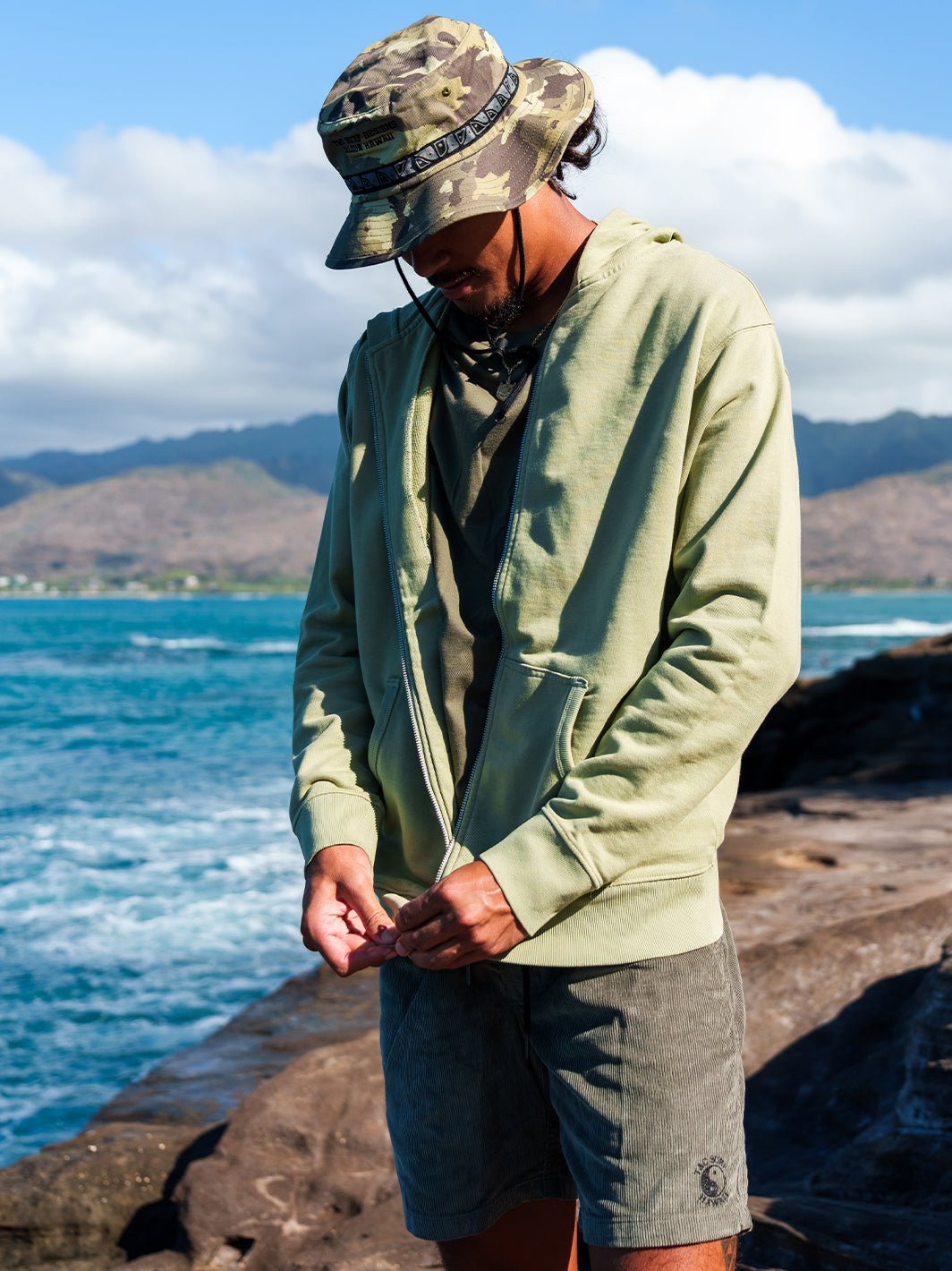T&C Surf Europe Plain Zip Hoodie - T&C Surf Designs