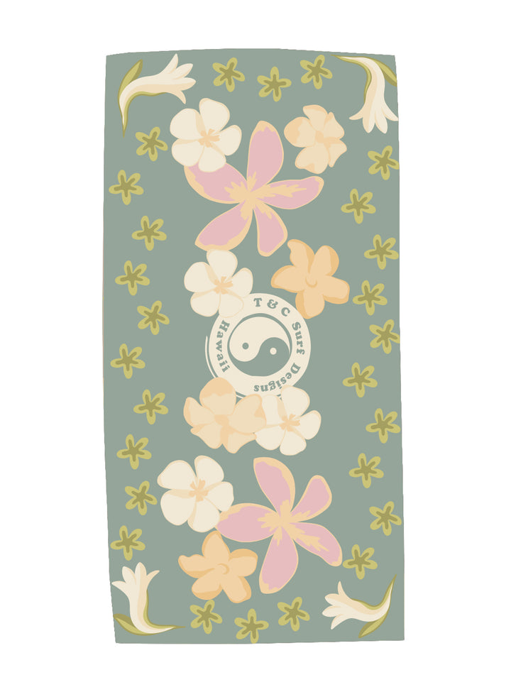 T&C Surf Designs Puaonaona Frame Microfiber Towel,
