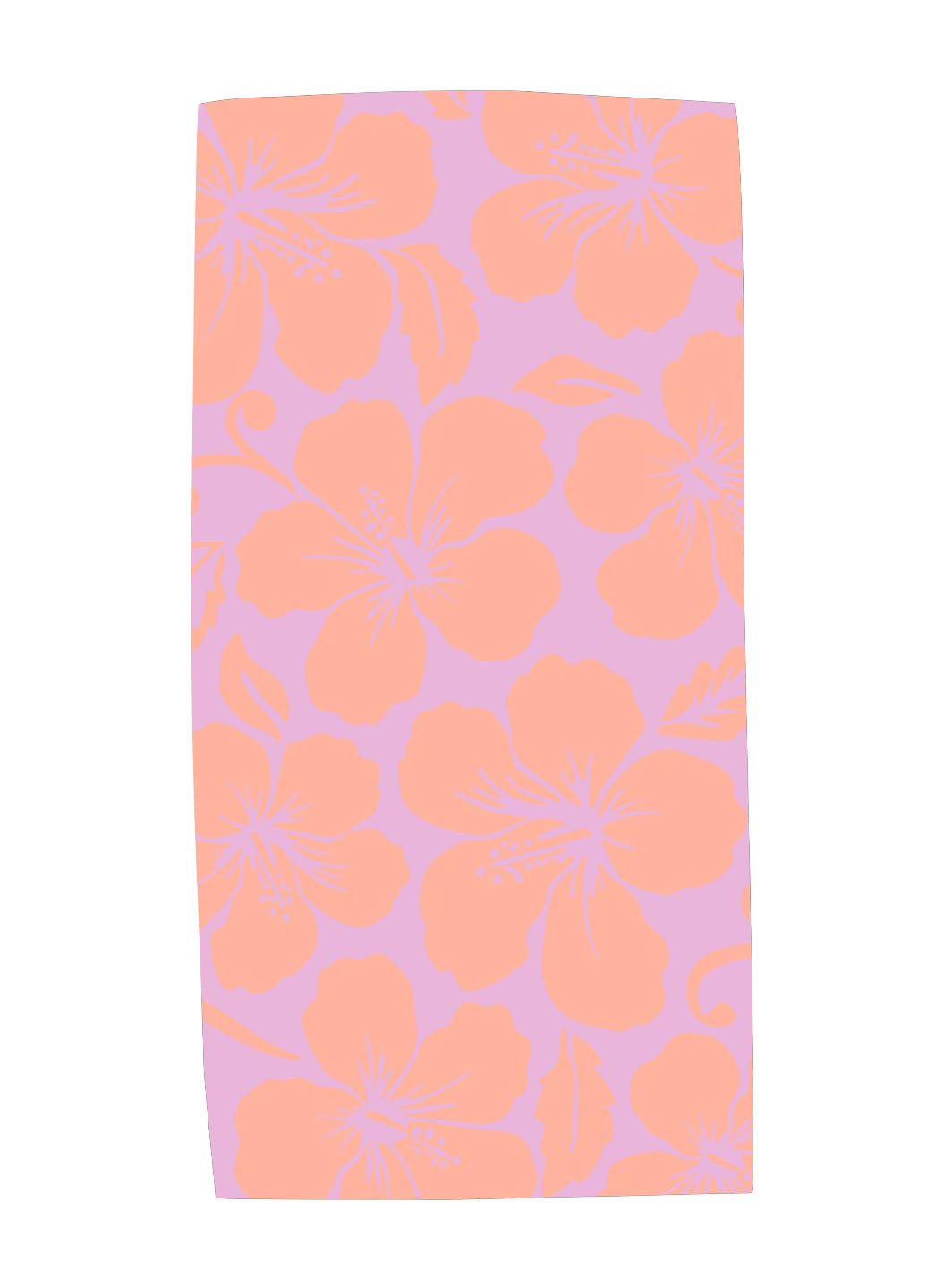 Hibiscus Band Microfiber Towel - T&C Surf Designs