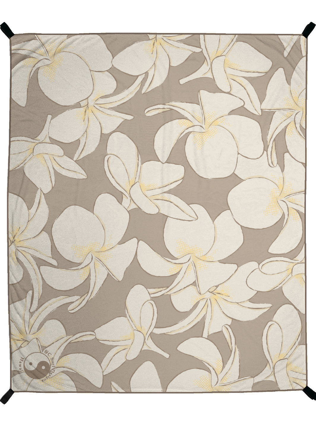 Plumeria Logo Blanket Microfiber Towel Blanket