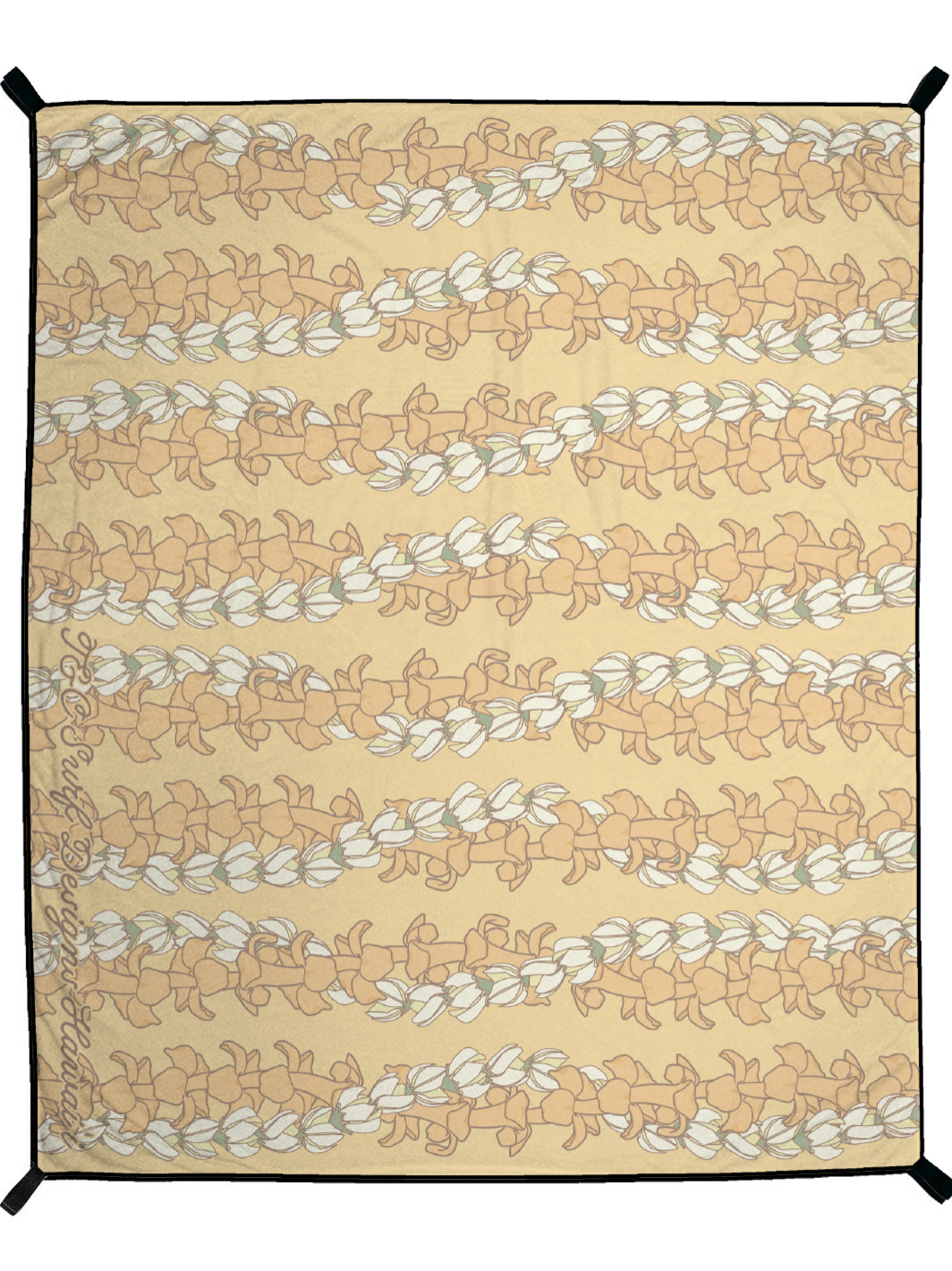 T&C Surf Designs Lei Twist Microfiber Towel Blanket,