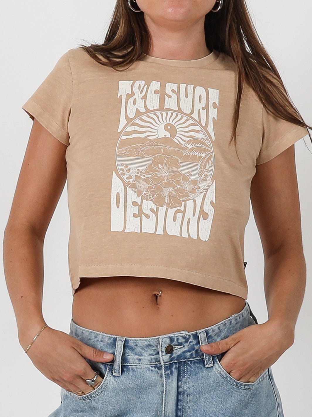 T&C Surf Designs Australia Scenic Shrunk Fit Tee,