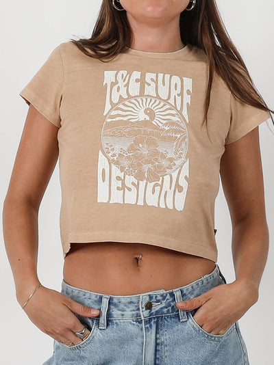 T&C Surf Designs Australia Scenic Shrunk Fit Tee,