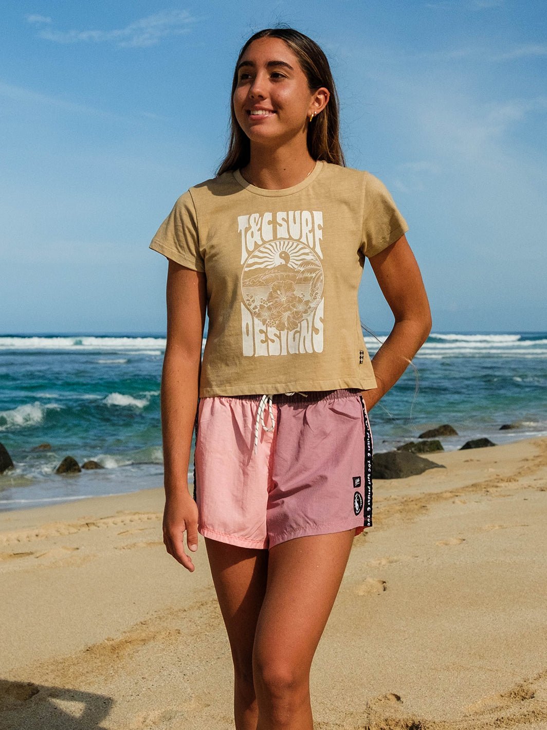 T&C Surf Designs Australia Scenic Shrunk Fit Tee,