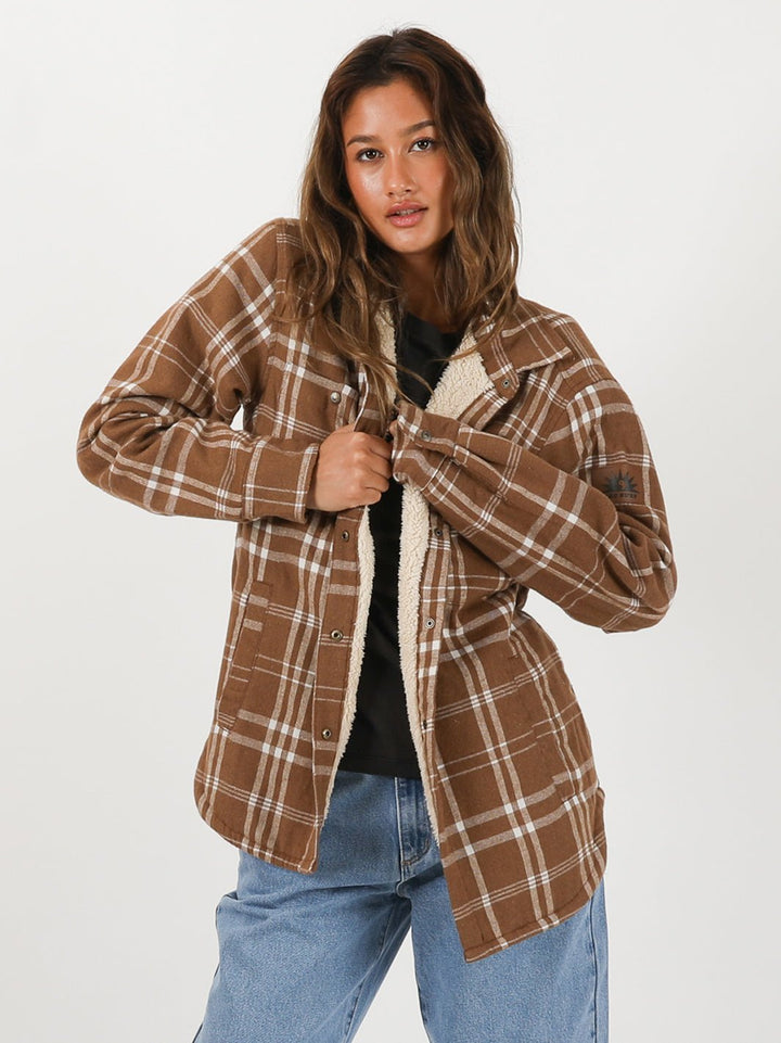 Australia Canyon Sherpa Shacket - T&C Surf Designs