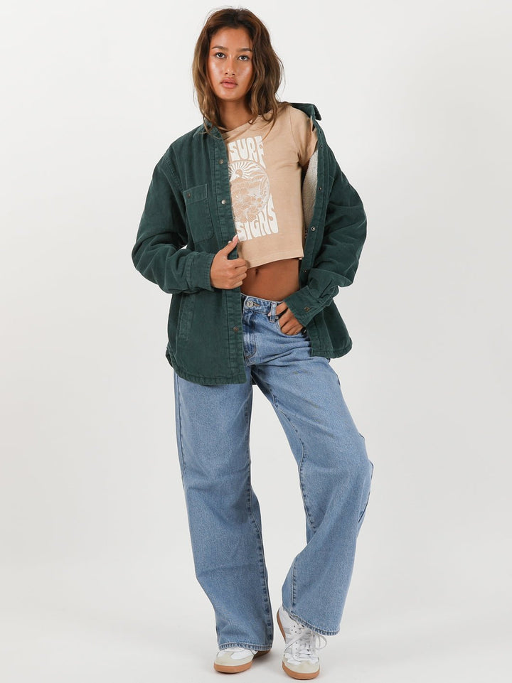 Australia Whaler Cord Jacket Snow - T&C Surf Designs