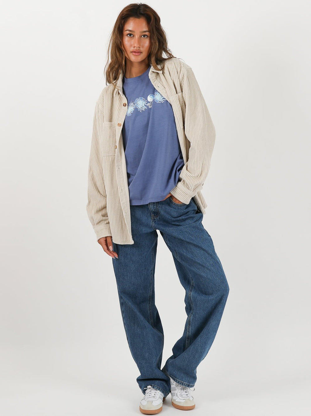 Australia Motion Long Sleeve Cord Shirt - T&C Surf Designs