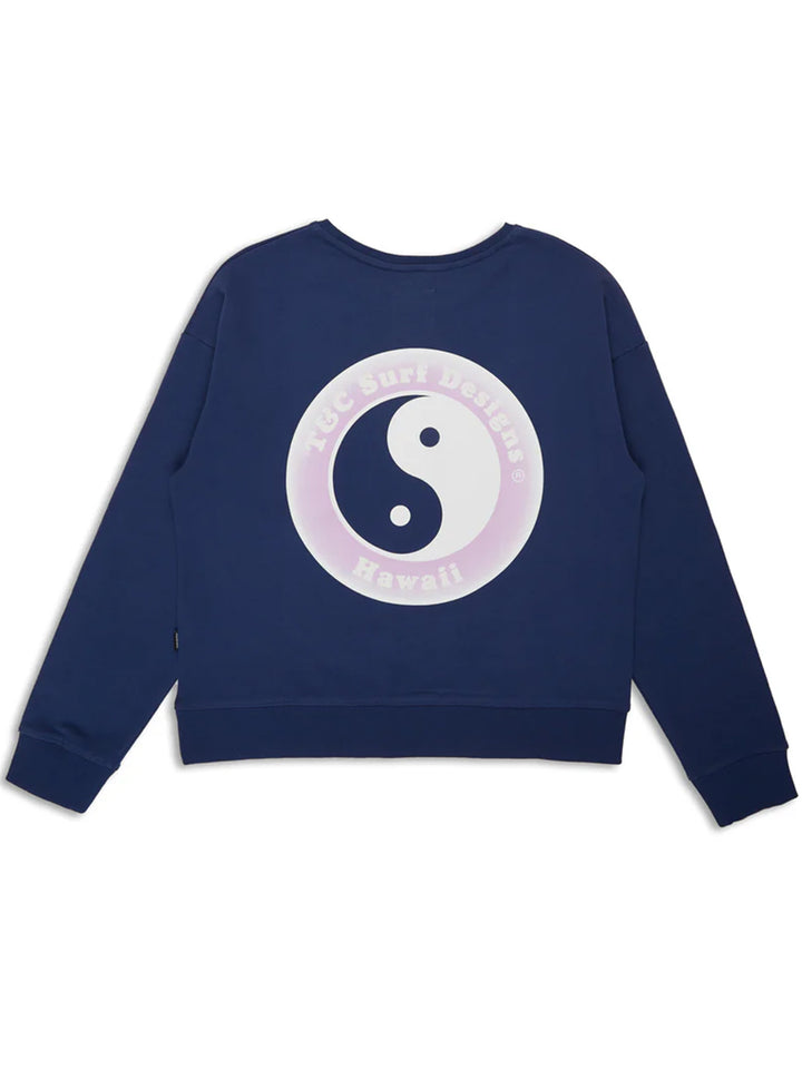 T&C Surf Designs Europe Yin Yang Crew Fleece,
