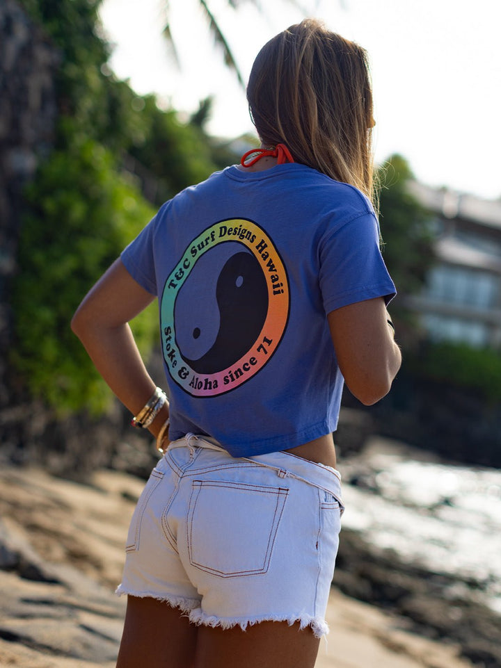 T&C Surf Designs Europe Yin Yang Logo Tee,