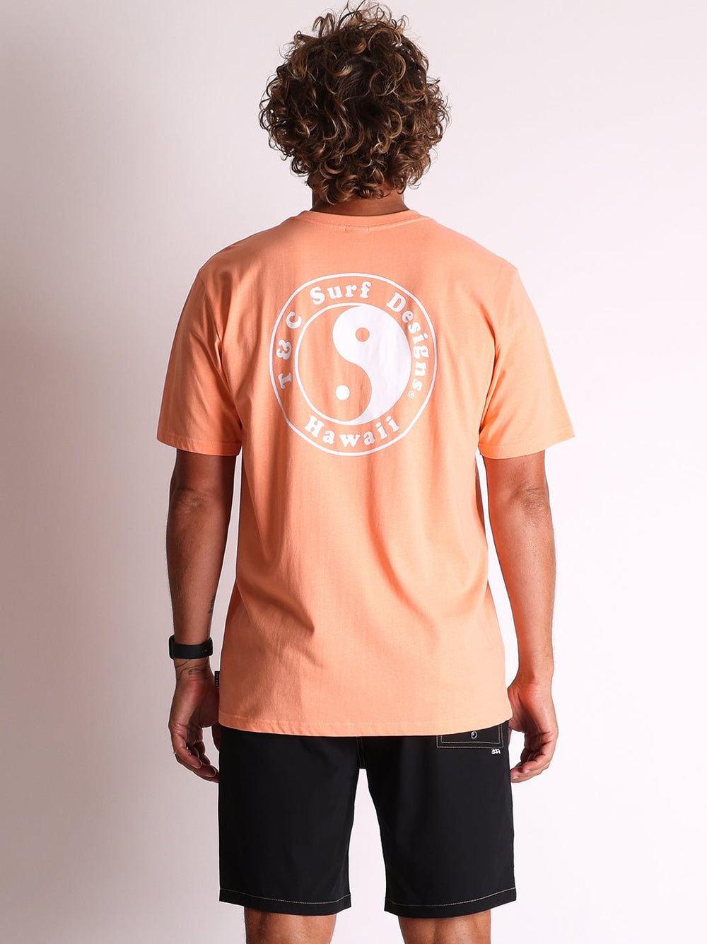 T&C Surf Designs Australia OG Logo Tee, Faded Orange / S