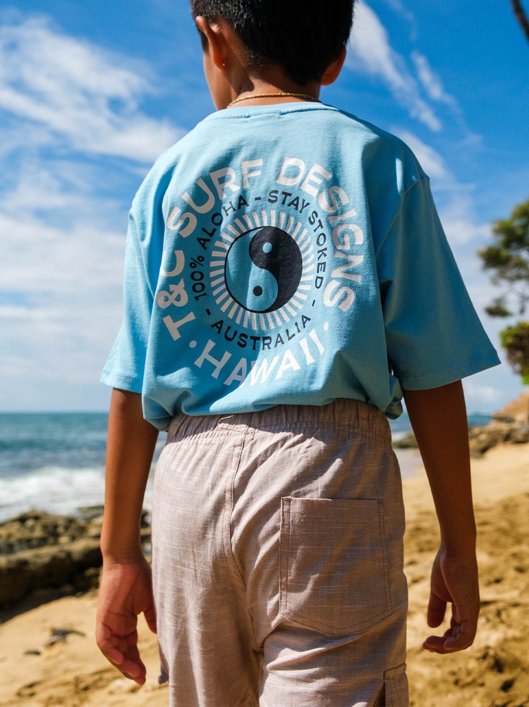 Australia Kids Tracker Tee - T&C Surf Designs