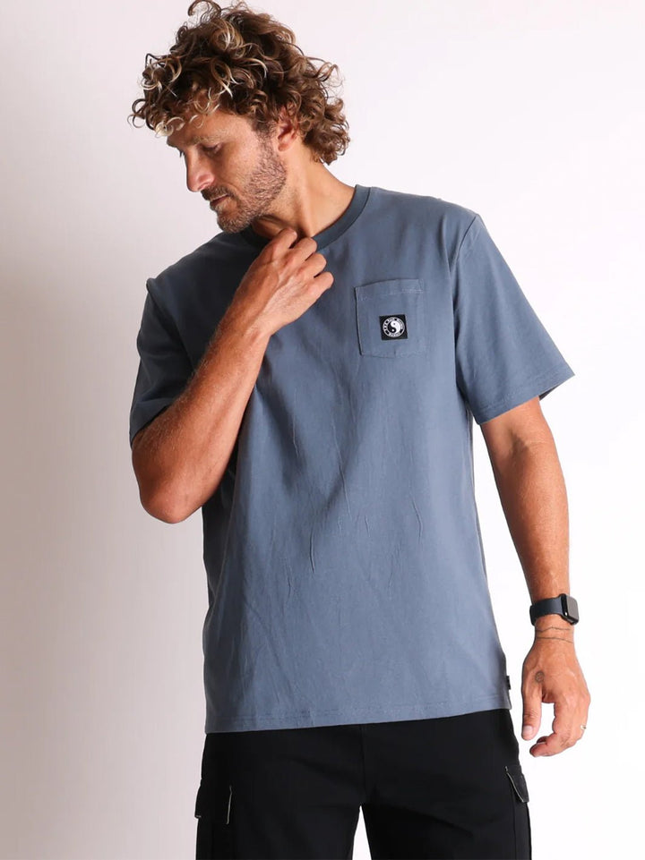 T&C Surf Designs Australia Superior Pocket Tee, Cobolt / S