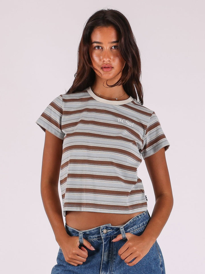 Australia Line Up Shrunken Fit Tee